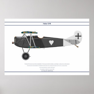 D.VII Jasta 40 Poster