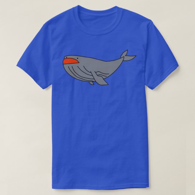 D Whale T-Shirt (Design Front)