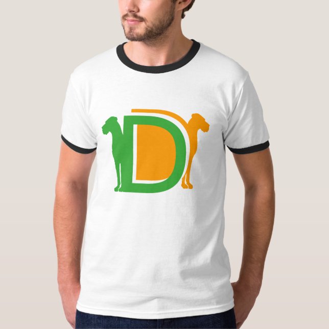 D wie Deutsche Dogge T-Shirt (Front)