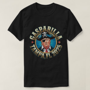 DA132 - 2025 Gasparilla Tampa FL Captain Pirate  T-Shirt