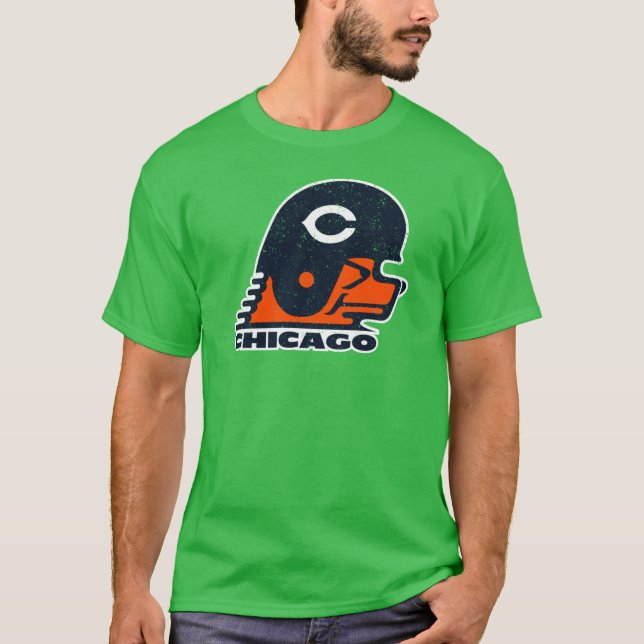DA BEARS THROWBACK SZN (White Outline) T-Shirt (Front)