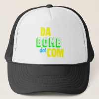 Da Bomb dot com Novelty Funny Retro 90s