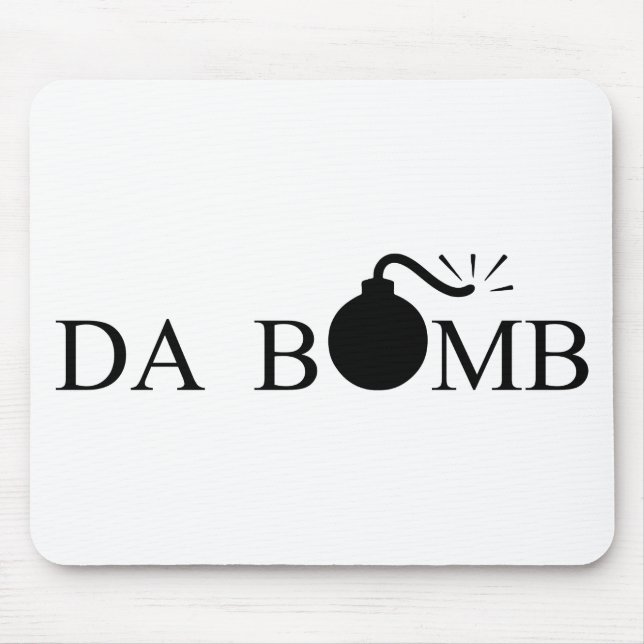 Da Bomb Mouse Mat (Front)