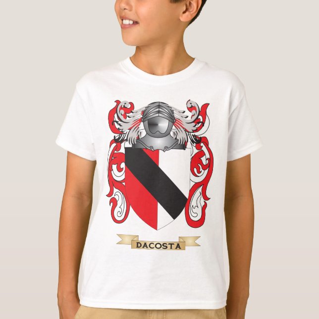 Da Costa Coat of Arms T-Shirt (Front)