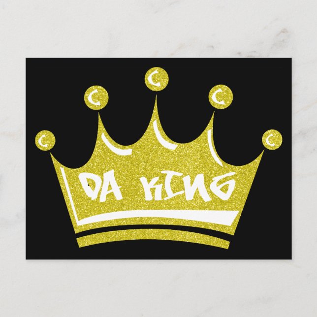 Da King Postcard (Front)