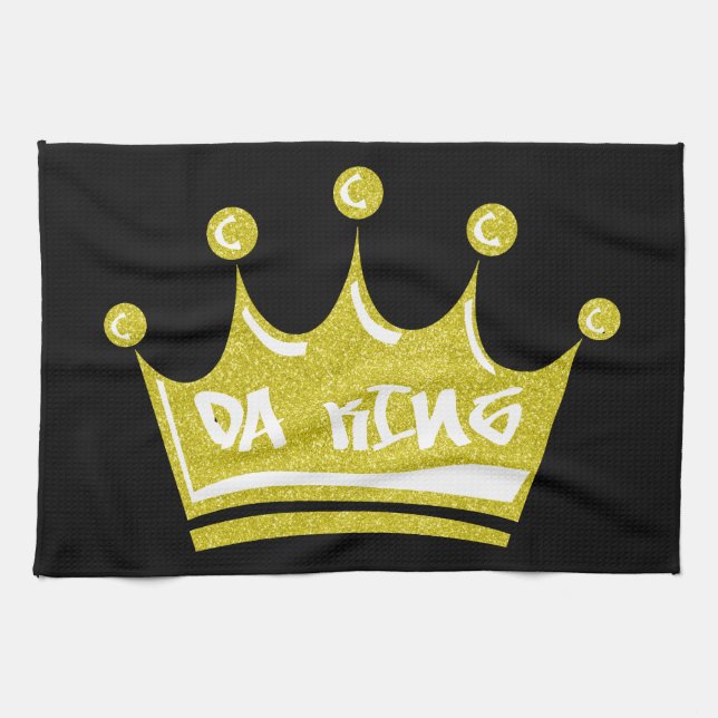 Da King Tea Towel (Horizontal)