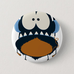 DA MUSIC 6 CM ROUND BADGE
