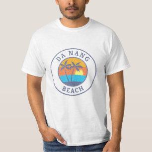 Da Nang Beach, Vietnam Faded Classic Style T-Shirt