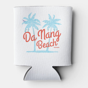Da Nang Beach Vintage Faded Can Cooler
