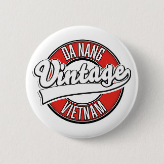 Da Nang vietnam retro logo 6 Cm Round Badge