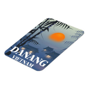 Da Nang Vietnam Travel poster Magnet