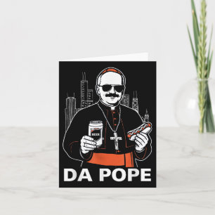 Da Pope America Pope Leo Xiv  Card