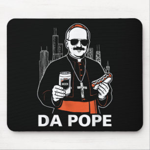 Da Pope America Pope Leo Xiv Mouse Mat