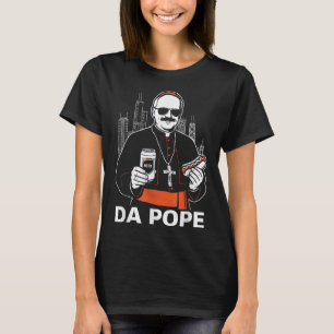 Da Pope America Pope Leo Xiv  T-Shirt