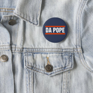 Da Pope From America Chicago Pope Leo XIV Provost 6 Cm Round Badge