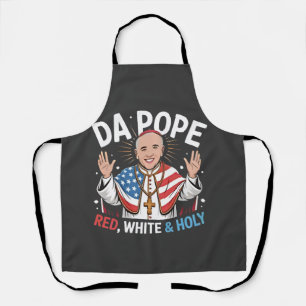 Da Pope From America Chicago Pope Leo XIV Provost Apron