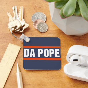 Da Pope From America Chicago Pope Leo XIV Provost Key Ring