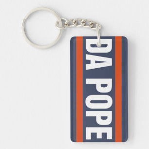 Da Pope From America Chicago Pope Leo XIV Provost Key Ring