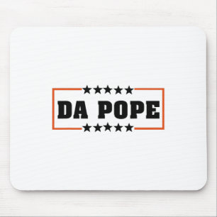 Da Pope From America Chicago Pope Leo Xiv Provost Mouse Mat