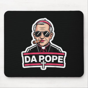 Da Pope Leo Xiv Christian Pope Robert Prevost Funn Mouse Mat