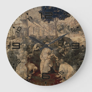 Da Vinci Adoration Fine Art Clock