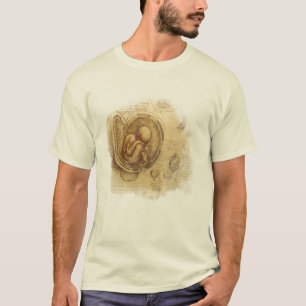 da Vinci -- Embryo Sketch T-Shirt