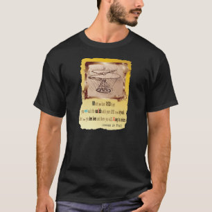 Da Vinci Helicopter 🚁✨ Budget Special  T-Shirt