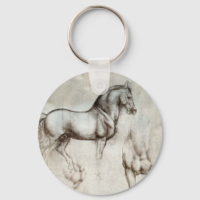 Da Vinci Horse Key Chain (Front)