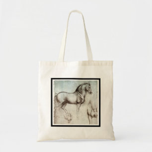 Da Vinci Horse Study Renaissance Sketch Fine Art Tote Bag