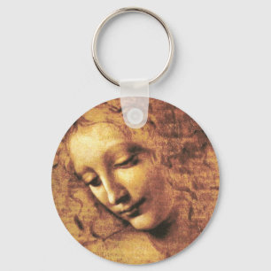 Da Vinci La Scapigliata Key Chain