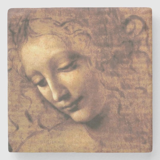 DA VINCI - LA SCAPIGLIATA STONE COASTER (Front)