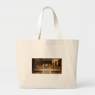 Da Vinci Last Supper Fine Art Classic Large Tote Bag