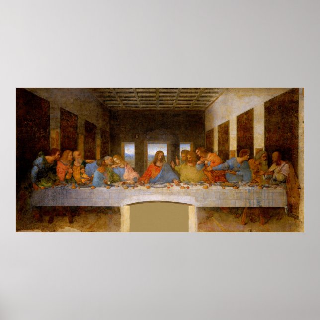 Da Vinci Last Supper Fine Art Classic Poster (Front)