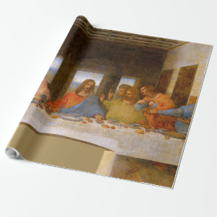 Da Vinci Last Supper Fine Art Classic Wrapping Paper