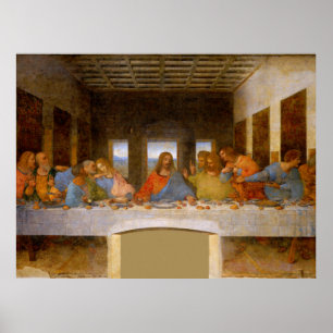 Da Vinci Last Supper Fine Art Classical Poster