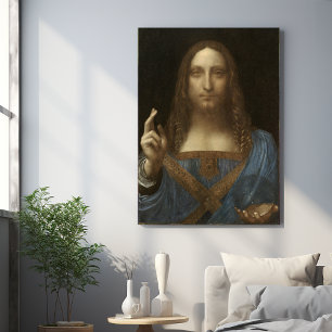 Da Vinci, Saviour of the World, Salvator Mundi Photo Print