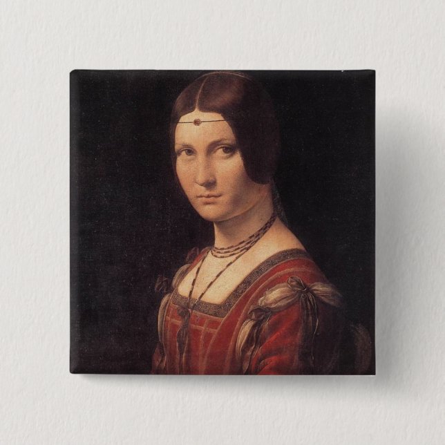 da Vinci Square Button (Front)
