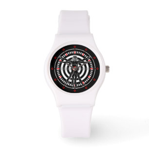Da Vinci Vitruvian Man Shooting Target Bull's Eye Watch