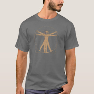 Da Vinci Vitruvian Man T-Shirt