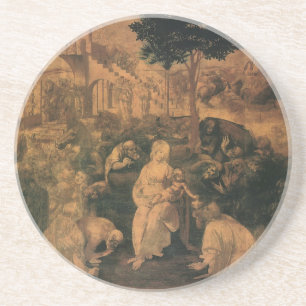 da Vinci's Adoration of the Magi Coaster