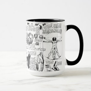 Da Vinci's Anatomy Sketchbook Mug