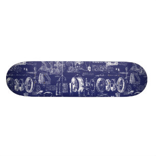 Da Vinci's Blueprints // Skateboard