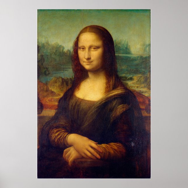 Da Vinci's Mona Lisa Poster (Front)