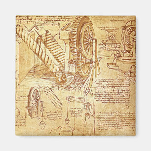 Da Vinci's Notes Magnet