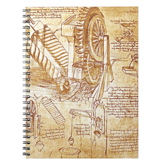 Da Vinci's Notes Notebook (Front)