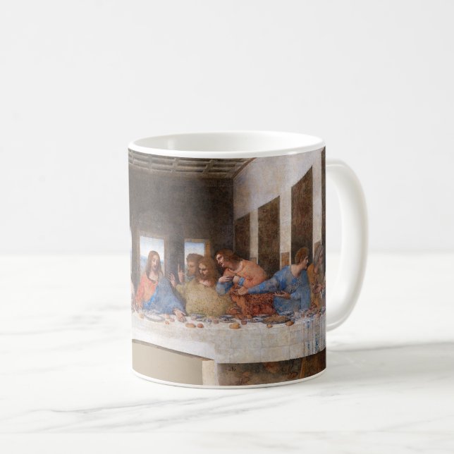 Da Vinci's The Last Supper Coffee Mug (Front Right)