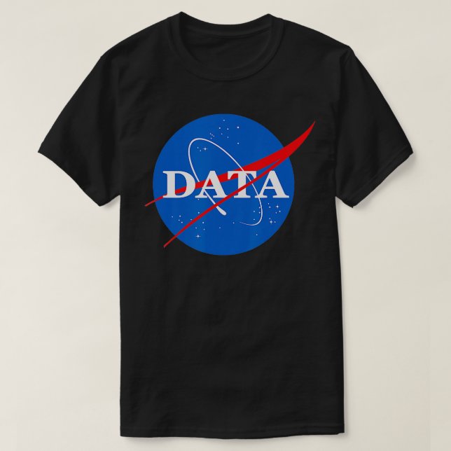 DAA Funny Statistics Analyst Space Scientist Engin T-Shirt (Design Front)