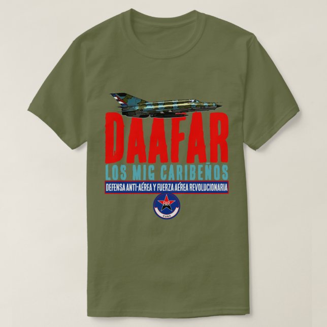 DAAFAR Caribbean Migs T-Shirt (Design Front)