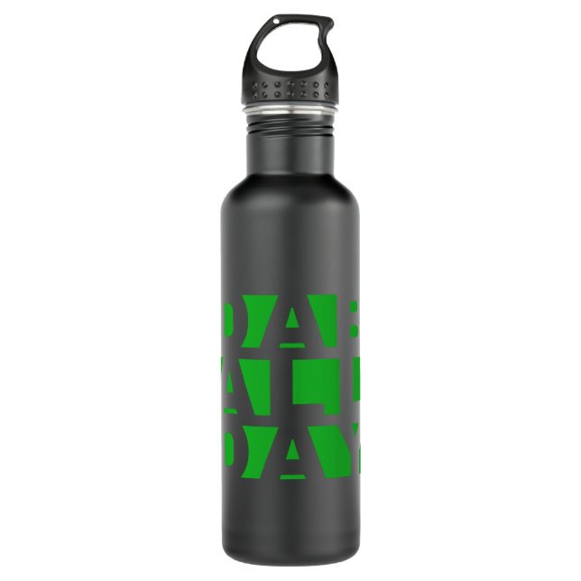 Dab All Day hoodie - Weed Oil Wax Dab Rig Pullover 710 Ml Water Bottle (Front)