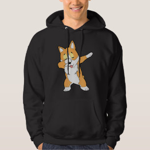 Dab Corgi Dabbing Corgi Hoodie